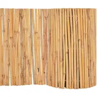 vidaXL Gartenzaun Bambus 500 x 50 cm