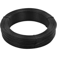 vidaXL Fil de ligature pour clôture 250 m 1,4/2 mm acier anthracite