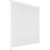 vidaXL Store roulant de douche 120x240 cm Blanc