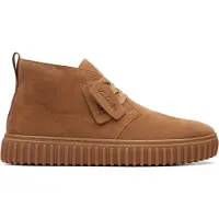 Clarks Bottes désert Torhill Homme Cognac Suede
