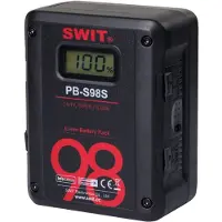 Swit Batterie cinéma carrée multiprises PB-S98S 98 Wh, monture en V