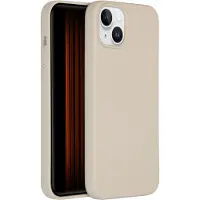 Accezz Coque Liquid Silicone Apple iPhone 15 Plus - Stone