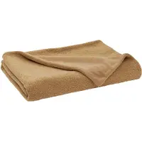 Meyco Home bouclé plaid 130x170cm uni toffee