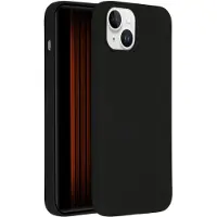 Accezz Coque Liquid Silicone pour Apple iPhone 15 Plus - Noir
