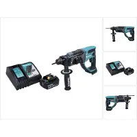 Makita DHR 202 RG1 Perforateur sans fil 18 V 2,0 J SDS Plus + 1x Batterie 6,0 Ah + Chargeur