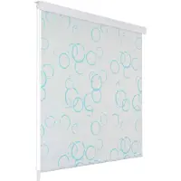 vidaXL Store roulant de douche 120x240 cm Bulle
