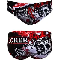 Turbo Death Joker Swimming Brief Noir 5XL Homme