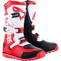 Alpinestars Bottes Tech-T Bright Red Black White
