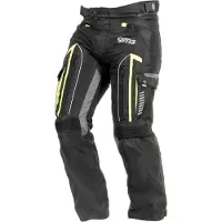 GMS Everest Pantalon Textile Noir Jaune Taille M