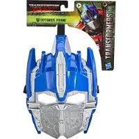 Hasbro F6545 Transformers Rise of the Beasts Optimus Prime Masque avec élastique réglable Costume de carnaval Autobots bleu argent 25 cm