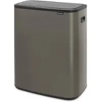 Brabantia Bo Touch Bin 60 Litres Platine