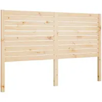 vidaXL Tête de lit 126x4x100 cm pin massif