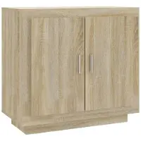 vidaXL Sideboard chêne Sonoma 80x40x75 cm bois composite