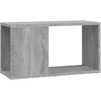 vidaXL Armoire TV Gris Sonoma 60x24x32 cm Bois composite
