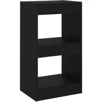 vidaXL Bibliothèque/Cloison de séparation Noir 40x30x72 cm
