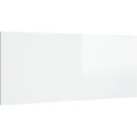 vidaXL Tête de lit blanc brillant 200x1,5x80 cm Bois composite