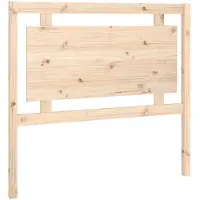 vidaXL Tête de lit 105,5x4x100 cm pin massif