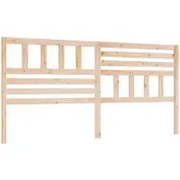 vidaXL Tête de lit 206x4x100 cm pin massif
