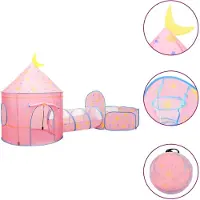 vidaXL Tente de jeu pour enfants Rose 301x120x128 cm