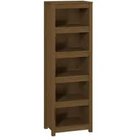 vidaXL Bibliothèque Marron miel 50x35x154 cm Bois de pin massif