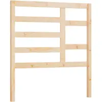 vidaXL Tête de lit 96x4x104 cm pin massif