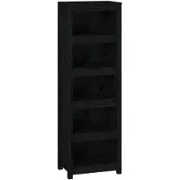 vidaXL Bibliothèque Noir 50x35x154 cm Bois de pin massif
