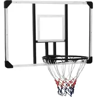 vidaXL Panier de basket transparent 106x69x3 cm Polycarbonate