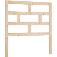 vidaXL Tête de lit 81x4x100 cm pin massif