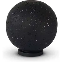 Safaary Lampe à poser orientale Abeer Noir Or Ø 20 x 20cm