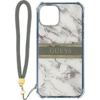 GUESS Case (Apple iPhone 13 mini), Coque pour téléphone portable, Gris