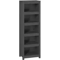vidaXL Bibliothèque Gris 50x35x154 cm Bois de pin massif