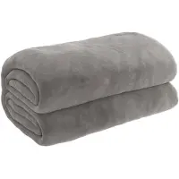 vidaXL Couverture lestée avec housse Gris 137x200 cm 10 kg Tissu