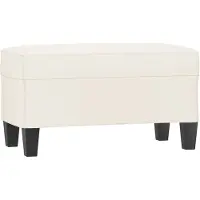 vidaXL Banc Crème 70x35x41 cm Similicuir