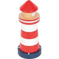 Small Foot Tour à empiler - company - Phare Grand Océan - 7 éléments - Bois robuste - Mixte