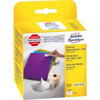 Avery-Zweckform Avery - Papier - adhésif amovible - blanc - 19 x 51 mm 500 étiquette(s) (1 rouleau(x) x 500 étiquettes rectangualires