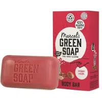 Marcel's Green Soap Cube de savon vert à l'huile d'argan et à l'oud - Une expérience de douche luxueuse !