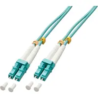 Lindy Câble duplex à fibres optiques LC/LC OM3 3m 50/125æm multimode