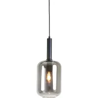 Light & Living Suspension - noir - LEKAR - verre - lampe en verre coloré - E27 - 2946065 -
