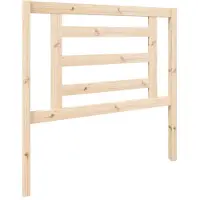 vidaXL Tête de lit 96x4x100 cm pin massif