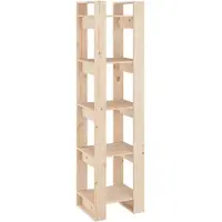 vidaXL Bibliothèque/Séparateur de pièce 41x35x160 cm Pin massif