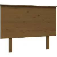 vidaXL Tête de lit marron miel 104x6x82,5 cm Pin massif