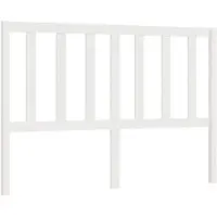 vidaXL Tête de lit blanc 166x4x100 cm pin massif