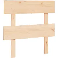 vidaXL Tête de lit 78,5x3x81 cm pin massif