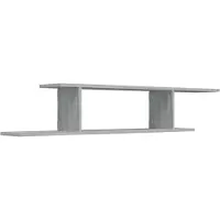 vidaXL Étagère TV murale Sonoma gris 125x18x23 cm Bois d'ingénierie