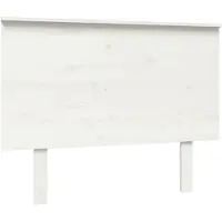 vidaXL Tête de lit blanc 104x6x82,5 cm cm Pin massif