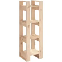 vidaXL Bibliothèque/Séparateur de pièce 41x35x125 cm pin massif
