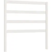 vidaXL Tête de lit blanc 95x4x100 cm pin massif