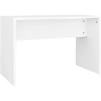 vidaXL Tabouret de toilette Blanc 70x35x45 cm Bois d'ingénierie