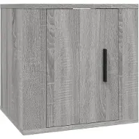 vidaXL Armoire TV murale Gris Sonoma 40x34,5x40 cm