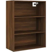 vidaXL Armoire suspendue brun imitation chêne 69,5x32,5x90 cm